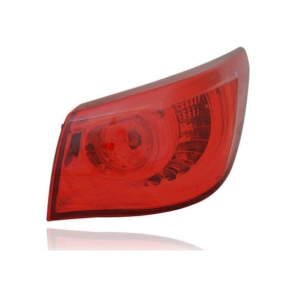 Tail Light Assembly - Compatible/Replacement for '16-17 Infiniti Q50/Hybrid - Outer On Body - Right Hand - Passenger - 265504HB0C