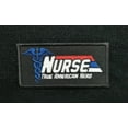 thumbnail image 2 of Nurse Appreciation Nurse True American Hero Black Embroidered Iron On Patch, 2 of 2