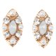 thumbnail image 3 of DIY 10 Piezas Set 3D Bling Rhinestone Charm Decoraciones Guitarra Flo Oro blanco 5, 3 of 5