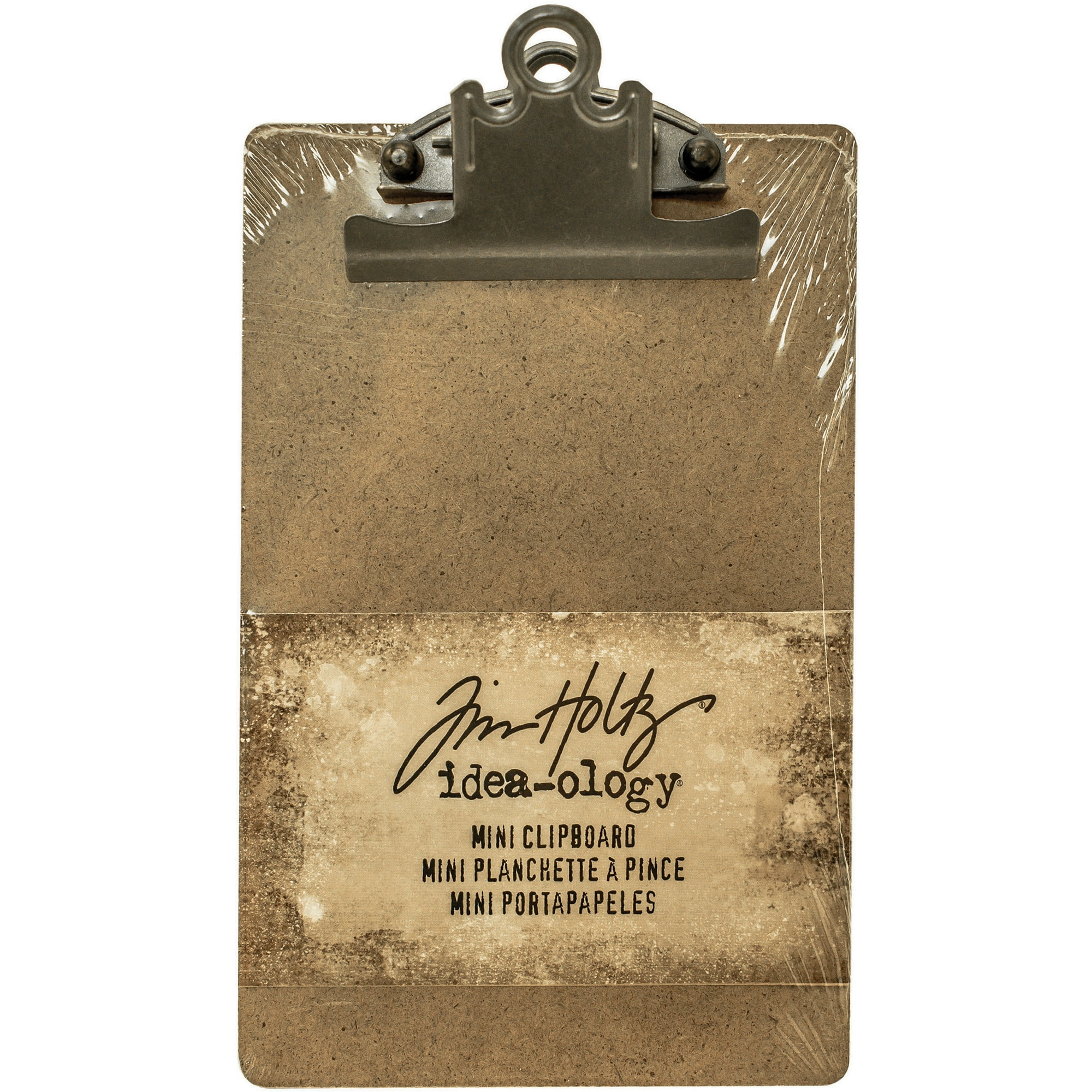 Idea-Ology Mini Clipboard-Brown 4.5"X7.75"
