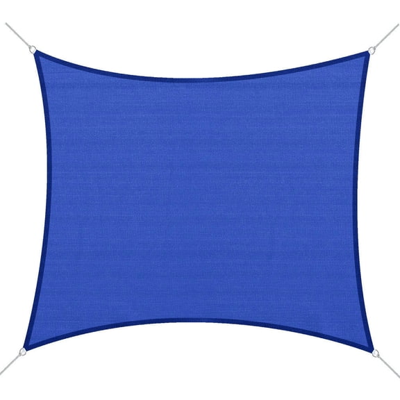 YYAo Canopy Shelter Tent, Large Shade Tents for Outdoor Camping,16' x 20' Sun Shade Sail Canopy Outdoor Shade Sail Cloth for Patio Deck Yard, Blue