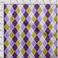 thumbnail image 4 of oneOone Rayon Lime Green Fabric Check Argyle Sewing Craft Projects Fabric Prints By Yard 56 Inch Wide, 4 of 4