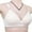 Beige, variant on Generic Everyday Bra for Women Full Coverage Compression Bra No Underwire Lace Unlined Bras Lightly Padded Bras