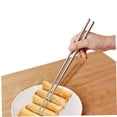 thumbnail image 4 of SKISUNO 2Par Para Cocina De Acero Inoxidable Con Y Agarre Preciso Color Plata, 4 of 8