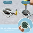thumbnail image 4 of Wosthever Drenaje de suelo de baño, filtro de inserción de drenaje de baño, prevención de reflujo, colector de pelo, suministros para el hogar a prueba Suministros de limpieza para el hogar Verde Wosthever HA009691-01B, 4 of 6