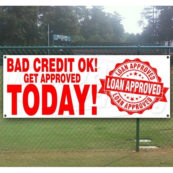 Get Approved Today 13 oz Vinyl Banner With Metal Grommets