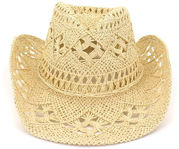 Men Women Cowboy Hat Western Cowboy Hat Summer Outdoor  display picture 3