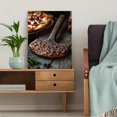 thumbnail image 5 of Qisvanset 12x16 Inch 2D Flat Framed Canvas Art, White Wolf Wildlife Nature Office Home Photography Style Wall Art, 5 of 5