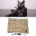 thumbnail image 6 of YWMJZEU Pet Heating Pad Electric Blanket Heated Mat Warming Bed Three Grade Leopard, 6 of 7