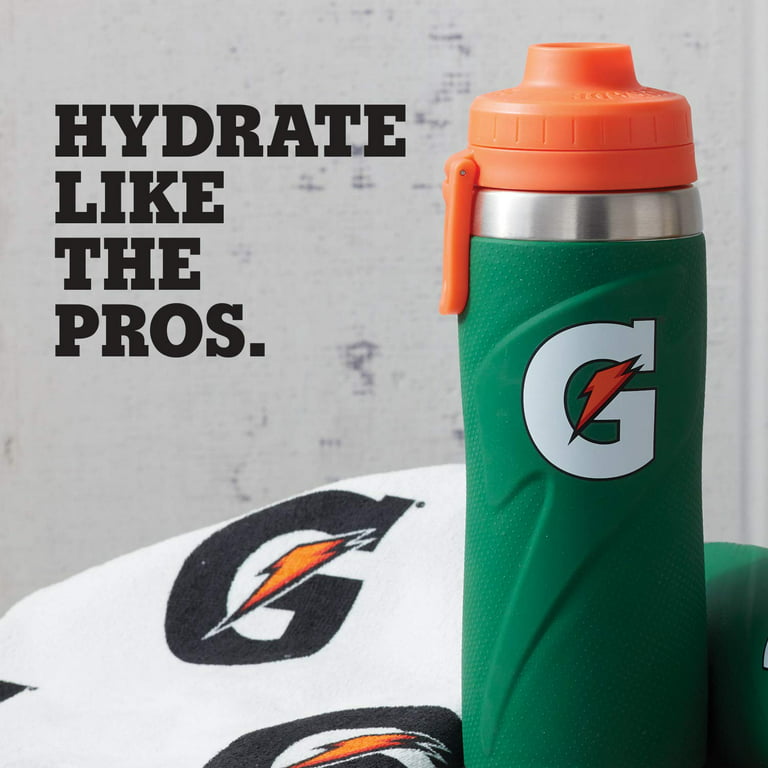 Gatorade Vacuum-Insulated Stainless Steel Bottle 28 oz 1 cup