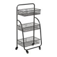 thumbnail image 1 of Cheungs 5050 3 Tier Metal Cart, 1 of 1