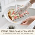 thumbnail image 7 of 6 Pcs Funny Kitchen Towels,Pioneer Flower Floral Print Pattern Microfiber Dish Towels,Kitchen Tea Towels,Kitchen Towel Set (18" X 26"), 7 of 7