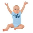 thumbnail image 3 of I Stroll Jesus Christian Religious Romper Boys or Girls Infant Baby Brisco Brands 6M, 3 of 6