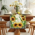 thumbnail image 4 of Boovnll Table Cloth, Summer and Autumns Sunflower Prints Decorate Linen Tablecloths, Table Cloth Rectangle Table, Tablecloth, Tablecloths, 4 of 4