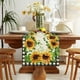 thumbnail image 5 of Xihbxyly Mantel de Girasoles, Funda de Lino con Vibrante Diseño Floral, Tela Resistente a Las Manchas, Varios Tamaños, Decoración para Comedores y Reuniones Familiares, Fácil de Limpiar., 5 of 5