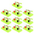 thumbnail image 1 of 10pcs Circuit Single Blades Switch School Electronic Experimenting Equipment, 1 of 4