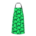 thumbnail image 2 of Picia Green Broccoli Waterproof Apron for Unisex Adult - Adjustable Bib Apron with Pockets, Ideal for Cooking, Gardening, Painting, and Household Chores, 2 of 9