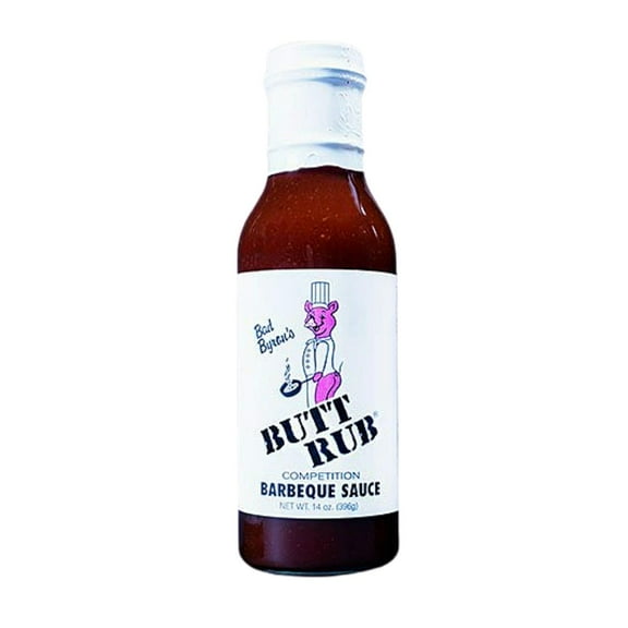 Bad Byrons Butt Rub Competition BBQ Sauce 14oz