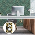 thumbnail image 6 of Yayeee Duplex Wall Plate 1-Gang 4.5"x2.7" Home Receptacle Light Switch Decorative Outlet Cover, Black Sunflower Pattern, 6 of 7