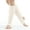 Beige, variant on Leg Warmers for Women Dance Yoga Open Toe Heel Socks Eighty’s 80s Ribbed Party Warm Sports Stockings Silver One Size