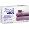 Great Value Tranquil Lavender Dryer Sheets Fabric Softener, 80 Count