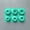 Green, variant on 1pc 6-cavity silicone different shapes spiral savarin shape cake candy chocolate mold kitchen handmade homemade baking tools