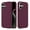 Burgundy, variant on Liquid Silicone Soft Microfiber Case for iPhone 17 with Tempered Glass Screen Protector - Pale Blue