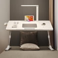 thumbnail image 6 of Laptop Desk For Bed With LED Lamp 3 Levels Brightness 5 Adjustable Heights 10.6 "-15.4" Foldable Multifunctional Bed Desk （23.6 "x 17.7"）, 6 of 9
