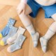 thumbnail image 5 of Laklulu 5 pares de calcetines antideslizantes lindos de princesa bebé calcetines hasta la rodilla para niña, 5 of 6