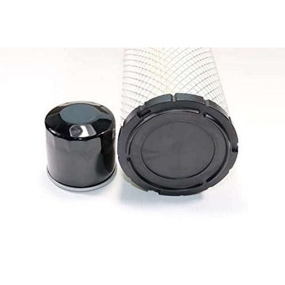 Compatible with Kawasaki Mule PRO-MX Filter Kit: Oil Filter and Air Filter/Cleaner Element - Replaces 11013-Y005 & 16097-0007