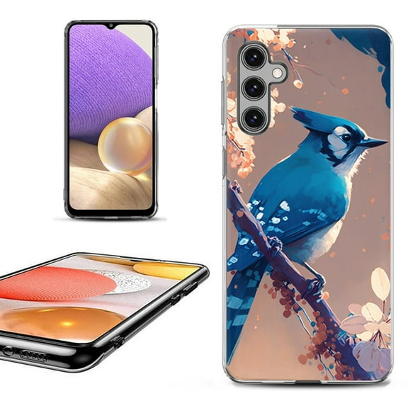OneToughShield ® for Samsung Galaxy A14 5G Phone Case, Fashion Cover Case - Blue Jay