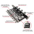 thumbnail image 2 of Enqiretly 3pin/4pin Fan Hub Cooler Splitter Heat Dissipation Radiator Adapter Converter Water Cooling System Motherboard Upgrade Parts Type 4 1Set, 2 of 6