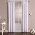 thumbnail image 5 of 3/4 Inch Diameter Adjustable Curtain Metal Rod with Round Clear Acrylic Ball Finials，48 to 84 Inch, 5 of 5