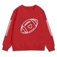 thumbnail image 4 of KPOPLK Boys Dinosaur Hoodies for Kids 56D Prints Sweatshirts Pullover with Pocket(5Y,Red), 4 of 4