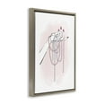 thumbnail image 4 of Stupell Industries Holding Beaded Jewelry Novelty Painting Brown Floater Framed Art Print Wall Art, 21 x 31, 4 of 10