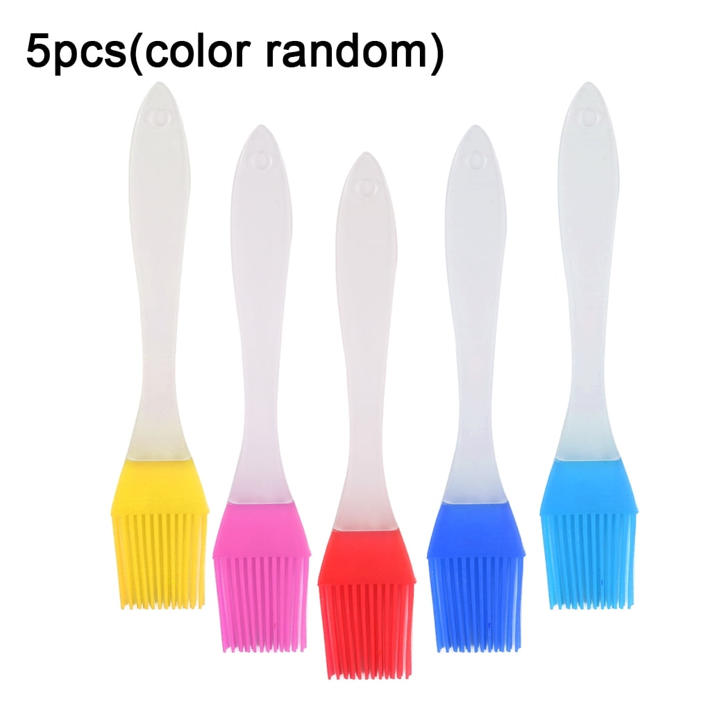 4 Pack Pastry Brush, Suruwu Silicone Basting Brushes Oil Sauce Marinades  Butter Spreader with Steel Core, Temperature Resistant for Cake BBQ Grill