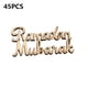 thumbnail image 3 of Delicadas letras de madera adornos inacabados signos de scrapbooking artesanías de artesanías para suministros para la fiesta de los accesorios de la barra de inicio como barra de 45 paquetes kenally HA011728-01, 3 of 7