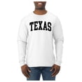 thumbnail image 2 of Wild Bobby State of Texas College Style Men Long Sleeve Shirt, 2 of 6