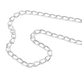 thumbnail image 4 of KLKCMS 5m Open Link Unfinished Curb Chain for Necklace Jewelry Making Chains, 4 of 9