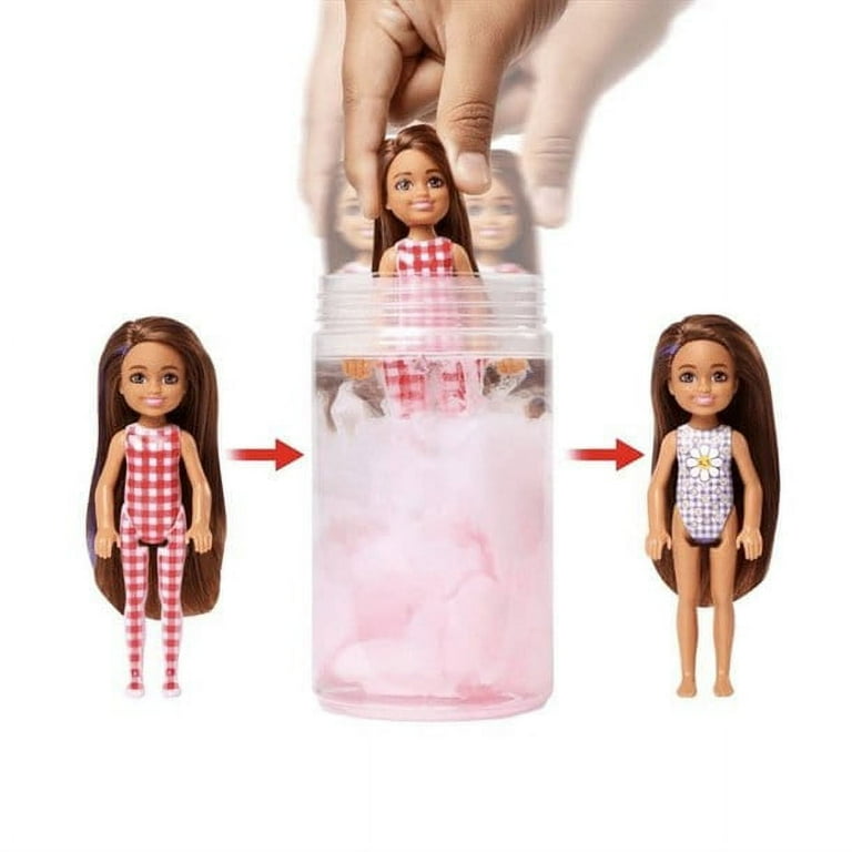 Barbie Color Reveal Colour Reveal Colour Changing Surprise Chelsea at a Picnic HLF84 Walmart