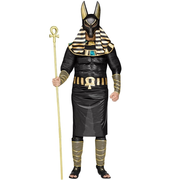 Men's Egyptian Patron God Anubis Afterlife Dog Deity Costume Costume XL 42-46