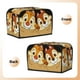 thumbnail image 2 of Funda para tostadora Chip 'N' Dale de 2 rebanadas, funda protectora contra el polvo y las huellas dactilares para pan, de poliéster, fundas para pequeños electrodomésticos de cocina, 2 of 6