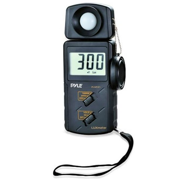 Photomètre Portable de Photomètre de Poche de Luxe avec la Gamme de 20.000 Lux, 2x par Seconde Échantillonnage, et Affichage Numérique