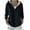Black, variant on Cardigan Sweater for Women Long Sleeve Hooded Button Down Solid Knit Coat Black XL