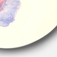 thumbnail image 2 of Designart 'geometric Pastel II' Geometric Metal Circle Wall Art, 2 of 3