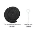 thumbnail image 3 of Decoraciones Colgantes de Fiesta Unique Bargains 30uds Negro PVC Serpentinas para Cumpleaños, 3 of 7