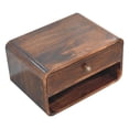 thumbnail image 6 of Artisan Furniture Solid Curved California Walnut Bedside, 6 of 8
