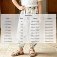 thumbnail image 3 of Mifsaly Toddler Girls Girls Harem Pants Kids Floral Print Elastic Waist Lightweight Lounge Boho Long Pants, 3 of 6