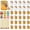 Clear+Gold, variant on CozyNestFinds 126 Pack Mini Honey Jars for Party Favors in Bulk, 1.5 oz Small Round Glass Honey Jars with Dippers, Lids, Cute Stickers, Charms, Gift Bags and Jute for Baby Showers, Weddings&Birthdays