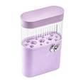 thumbnail image 1 of Soporte para brochas de maquillaje, soporte para brochas, organizador de pintalabios, 13 agujeros, resistente al agua, encimera de tocador, almacenami Violeta, 1 of 8